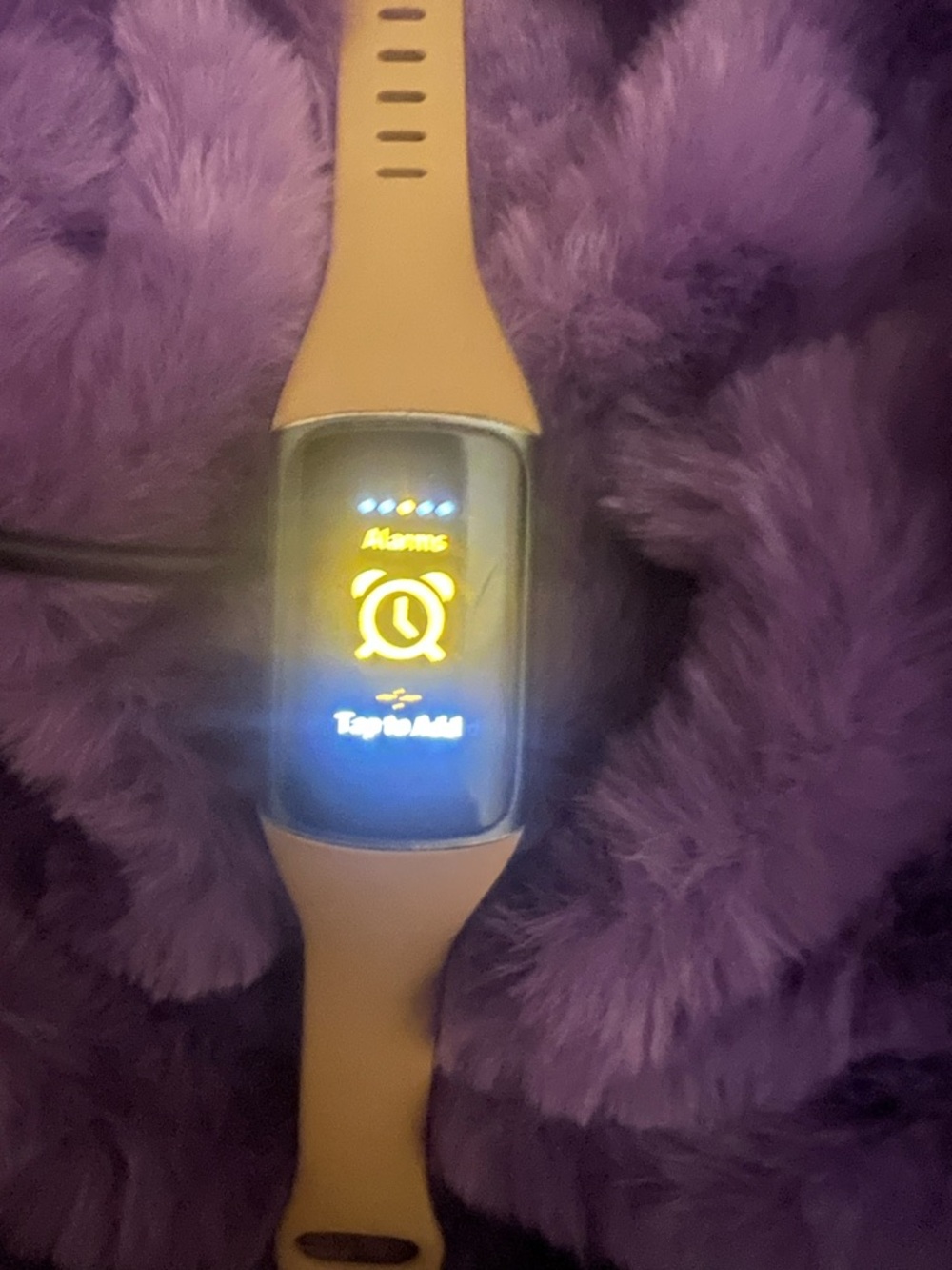 Fitbit charge 5. Tan band, and comes with charger. - Picture 14 of 15